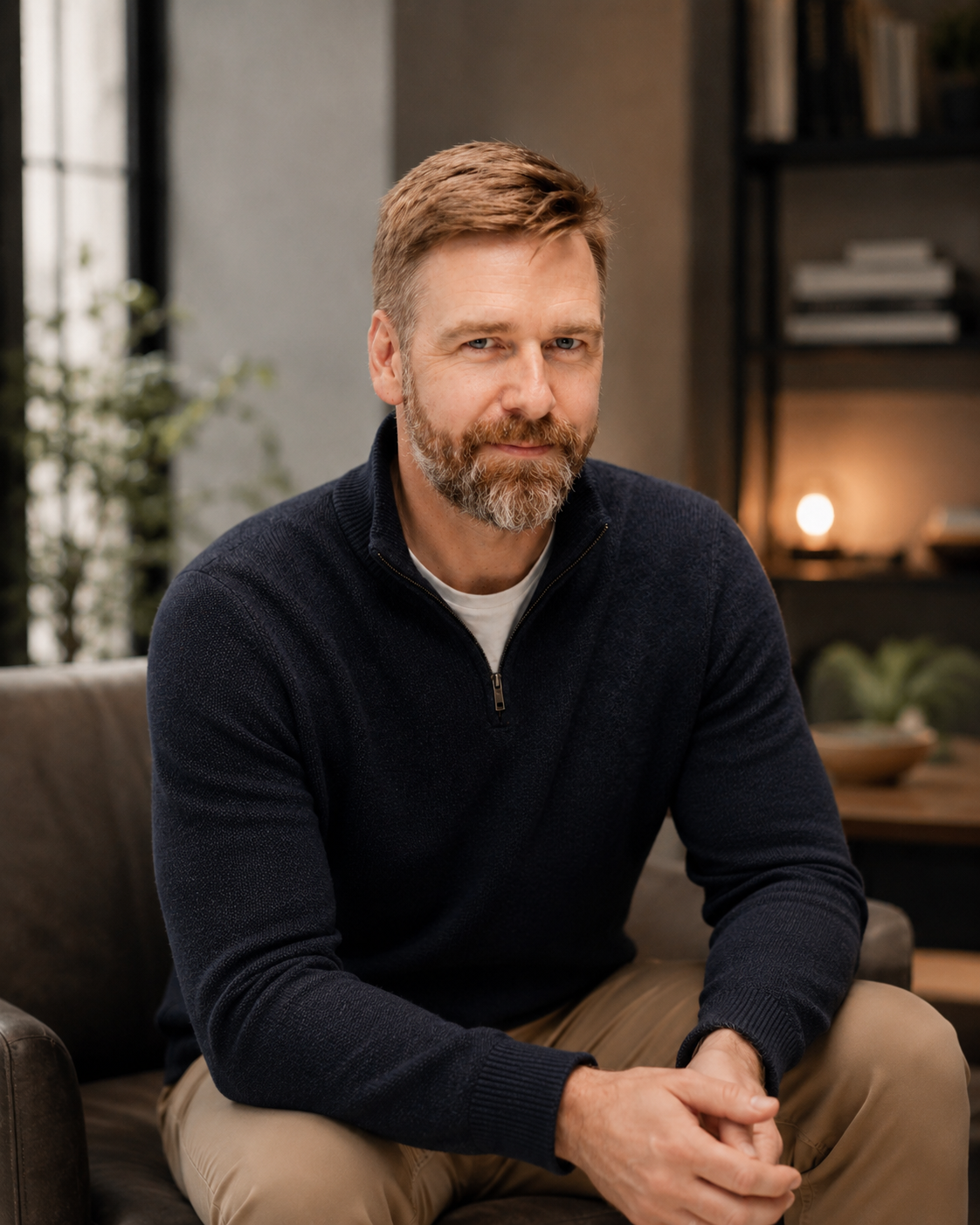 Portrett av Örnolfur Örnolfsson, EQ-coach og lederutvikler